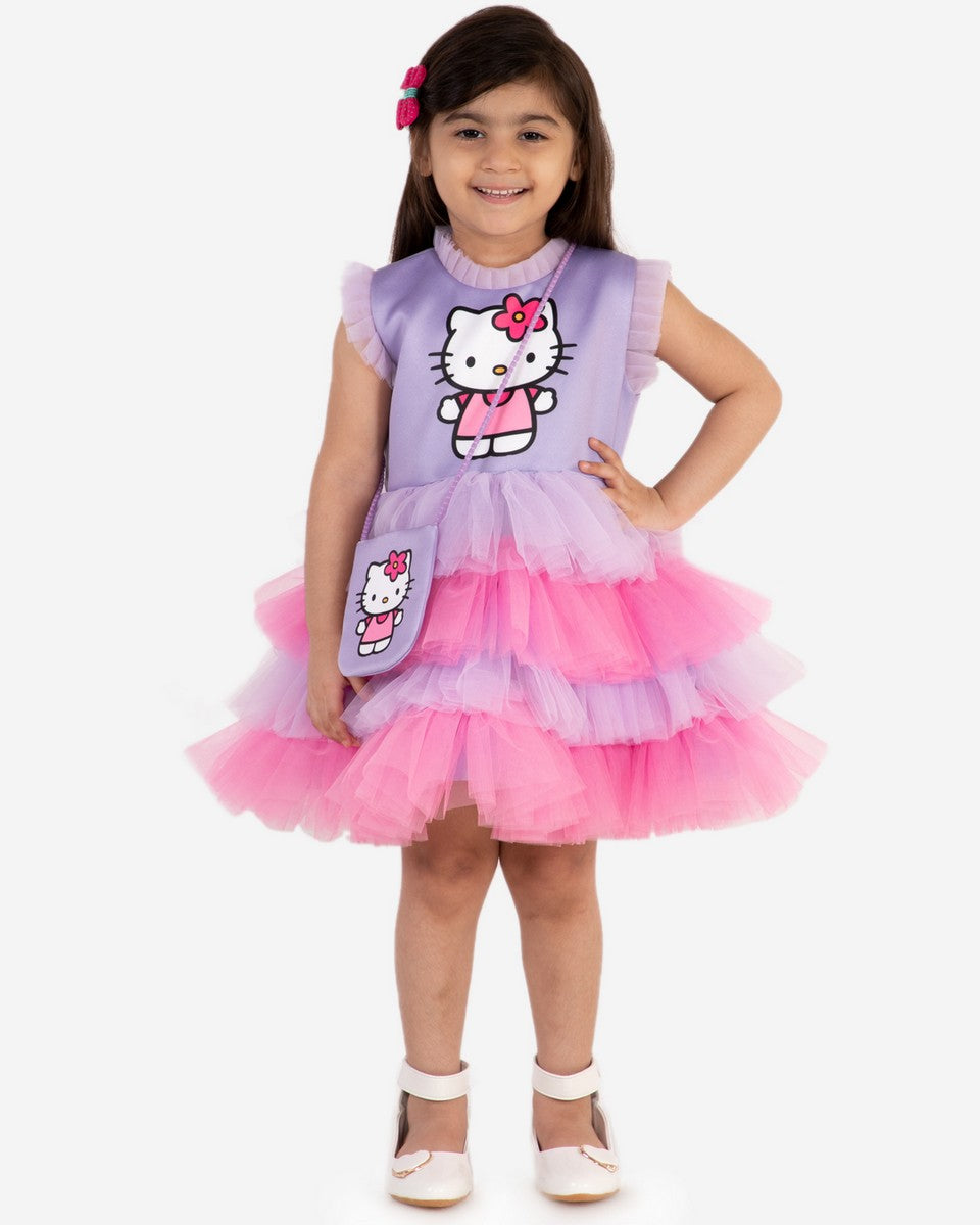 Pre-Order: Hello Kitty Lavender Dress– Peony Kids Couture